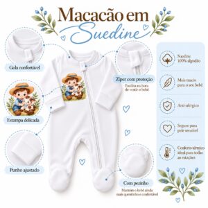 Kit Maternidade 5 peças Fazendinha